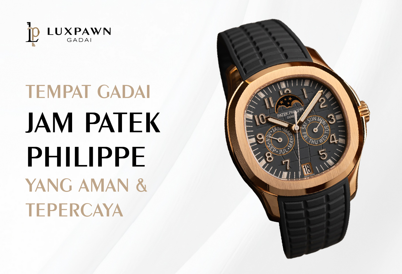 Tempat Gadai Jam Patek Philippe yang Aman & Terpercaya